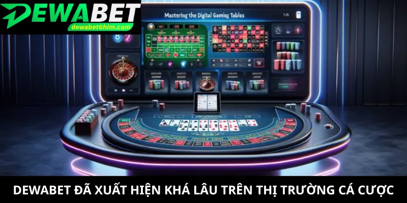 DEWABET đã xuất hiện khá lâu trên thị trường cá cược