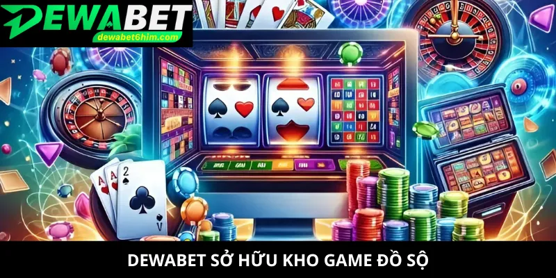 DEWABET sở hữu kho game đồ sộ