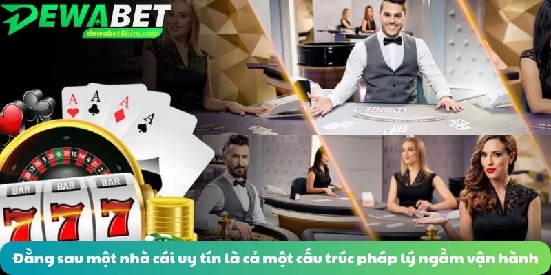 Đằng sau một nhà cái uy tín là cả một cấu trúc pháp lý ngầm vận hành