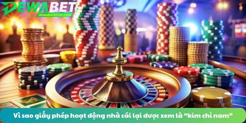 Vì sao giấy phép hoạt động nhà cái lại được xem là “kim chỉ nam”