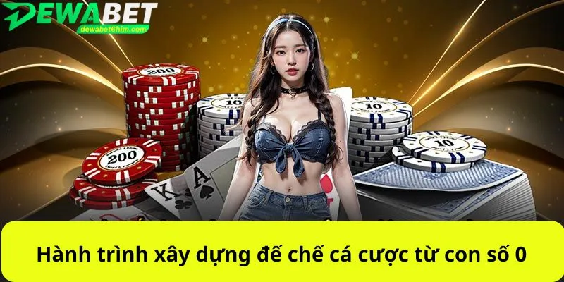 Hành trình xây dựng đế chế cá cược từ con số 0