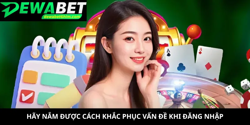 Hãy nắm được cách khắc phục vấn đề khi đăng nhập
