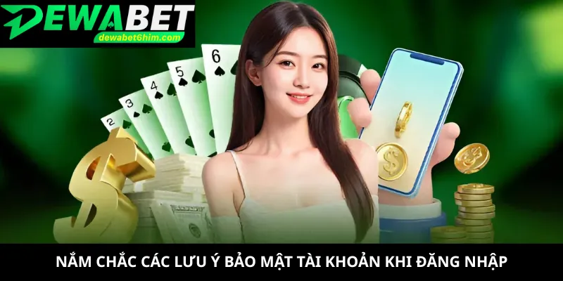Nắm chắc các lưu ý bảo mật tài khoản khi đăng nhập